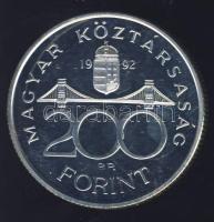 1992. 200Ft Ag "MNB" T:PP