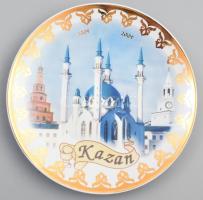 2005 Kazan dísztál, jelzéssel, hibátlan, d: 24 cm