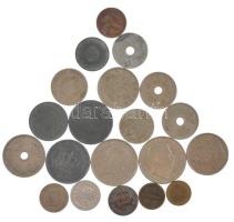 Románia 1906-1955. 1b-100L (20xklf) T:XF-F patina Romania 1906-1955. 1 Ban - 100 Lei (20xdiff) C:XF-F patina