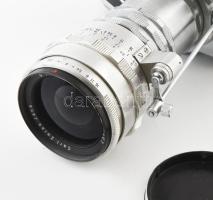 Ihagee Exakta Varex IIa fényképezőgép, Carl Zeiss Jena Flektogon 2,4/35 objektívvel, közgyűrűvel és ...