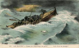 G.F. Le Havre: Life boat in danger