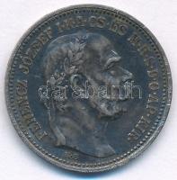 1914KB 1K Ag "Ferenc József" T:AU,XF patina Adamo K5.1