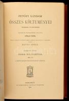 Petőfi Sándor összes költeményei III. köt.: Kisebb költemények 1847-49. Jókai Mór életrajzi bevezeté...