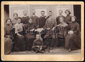 1905 Breznóbánya (Felvidék), keményhátú fotó, 13×18 cm