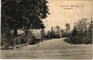 1910 Leipzig, Napoleonstein / monument (EK)