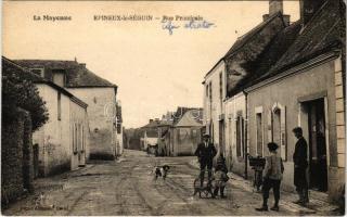 Epineux le séguin (Mayenne), Rue Principale / street view, shops