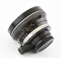 Carl Zeiss Jena Flektogon 4/25 mm objektív, sorozatszám: 6088527. Sapkával, belső lencséjén hálószer...