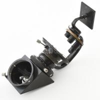 Ernemann-Werke vetítőgépre szerelhető vetítő mikroszkóp, jelzéssel, jó állapotban, h: 27 cm