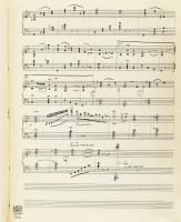 cca 1910-1930 Fuchs Emil (?-?): Kurucvilág. Op. 50 No 1. zongorára. Kézzel írt kotta, 4 oldalon, alá...