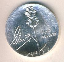 Norvégia 1978. 50K Ag "Olav király 75. születésnapja" T:BU