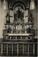 Temesvár, Timisoara; Iskolanővérek Intézete, Templom főoltára, belső / boarding school, church, interior with main altar