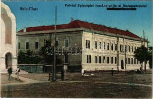 Nagybánya, Baia Mare; Palatul Episcopiei romane-unite al Maramuresului / Püspöki palota / bishop's palace + "1940 Nagybánya visszatért" So. Stpl. (EK)