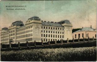 Marosvásárhely, Targu Mures; Katonai alreáliskola. Révész Béla kiadása / military barracks (r)