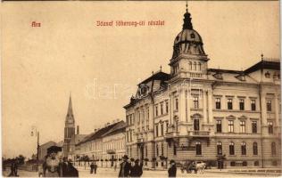 1910 Arad, József főherceg úti részlet / street view