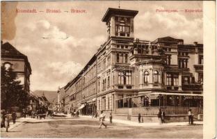 1913 Brassó, Kronstadt, Brasov; Kapu utca, Villa Kertsch / Purzengasse / street view, villa (EB)