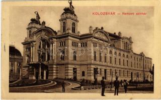 1910 Kolozsvár, Cluj; Nemzeti színház / theatre (EK)