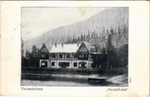 1911 Thurzófüred, Kupele Turzo (Gölnicbánya, Gelnica); Thurzó-ház / villa (fl)