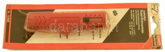 Jokari kézi kábelcsupaszító, eredeti csomagolásában