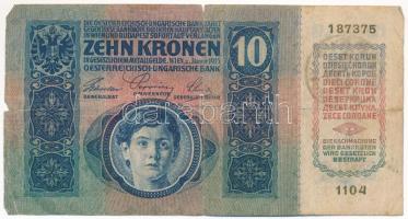 1915. 10K fekete "ROMANIA TIMBRU SPECIAL" felülbélyegzéssel T:F,VG