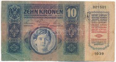 1915. 10K fekete "ROMANIA TIMBRU SPECIAL" felülbélyegzéssel T:F,VG