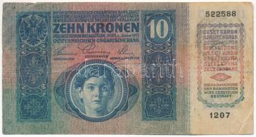 1915. 10K fekete "ROMANIA TIMBRU SPECIAL" felülbélyegzéssel T:F,VG