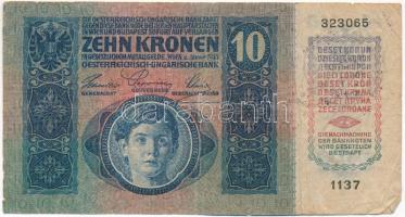 1915. 10K fekete "ROMANIA TIMBRU SPECIAL" felülbélyegzéssel T:F,VG