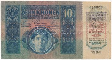 1915. 10K fekete "ROMANIA TIMBRU SPECIAL" felülbélyegzéssel T:F