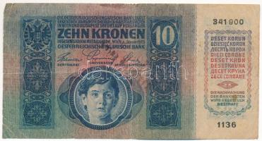 1915. 10K fekete "ROMANIA TIMBRU SPECIAL" felülbélyegzéssel T:F,VG