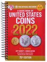 R. S. Yeoman: A Guide Book of United States Coins 2022. (Útmutató az Amerikai Egyesült Államok érméihez). 75. átdolgozott kiadás, Whitman Publishing, 2021. Új állapotban.