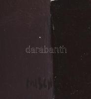 Misch Ádám (1935-1995): Gyermekévek, 1970-es évek. Olaj, karton, jelezve középen lent, hátoldalán Mi...