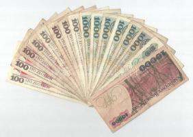 Lengyelország 1982-1988. 100Zl - 10.000Zl (16db, 5xklf) T:F
Poland 1982-1988. 100 Zlotych - 10.000 ...