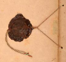 1923-1931 Szeged, Erdélyi István ácsmester pénztárkönyve, benne több év bevételi-kiadási jegyzékeive...