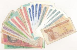 Ukrajna 1991-1995. 1K-50.000K (20db, 7xklf) + 2005. 20Hr + 2006. 10Hr (2x) T:UNC-F Ukraine 1991-1995. 1 Karbovanets - 50.000 Karbovantsiv (20pcs, 7xdiff) + 2005. 20 Hryven + 2006. 10 Hryven (2x) C:UNC-F