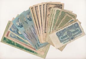 Csehszlovákia 1960-1988. 3K-100K (22db, 8xklf) T:F,VG Czechoslovakia 1960-1988. 3 Koruny - 100 Korún (22pcs, 8xdiff) C:F,VG