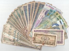 Románia 1966-2000. 30db-os bankjegytétel T:F,VG Romania 1966-2000. 30pcs banknote lot C:F,VG