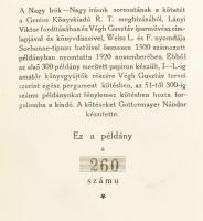 Honoré de Balzac: A kurtizánok tündöklése és nyomora. II. köt. Ford.: Lányi Viktor. Nagy írók - Nagy...