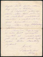 1940 A volt 38. Mollináry gyalogezred emlékmű bizottságának levele emlékmű állítással kapcsolatban B...