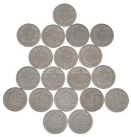 Svájc 1968-1995. 1/2Fr Cu-Ni (19xklf) közte 1981. és 1983. eredetileg PP kivitel T:AU Switzerland 1968-1995. 1/2 Franc Cu-Ni (19xdiff) with 1981 and 1983 originally PP quality C:AU