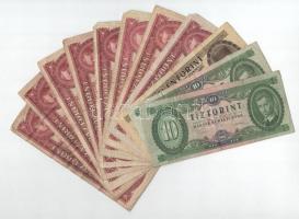 1969. 10Ft (2x) + 1986. 50Ft + 1980. 100Ft + 1984. 100Ft (2x) + 1989. 100Ft + 1992. 100Ft (3x) + 1993. 100Ft T:F,VG