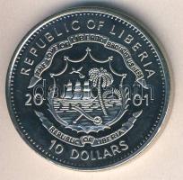 Libéria 2001. 10$ "Szabadság pillanatai-Francia forradalom" multicolor T:PP