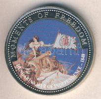 Libéria 2001. 10$ "Szabadság pillanatai-Francia forradalom" multicolor T:PP