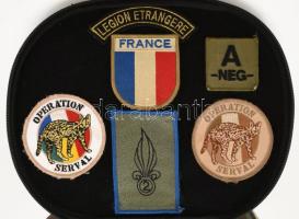 Francia idegenlégiós tétel: fehér kepi (tradicionális francia katonai sapka), 56-os méret, újszerű á...