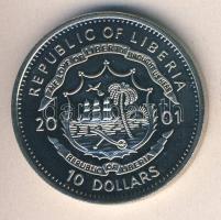 Libéria 2001. 10$ "A szabadság pillanatai - Francia forradalom" multicolor T:PP