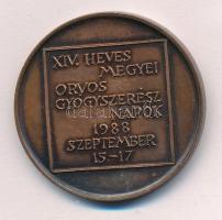 Máté István (1952-) 1988. "A Gyöngyösi Kórház alapításának emlékére, Vezekényi István kórházala...