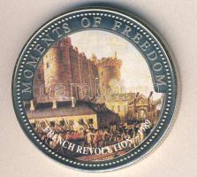 Libéria 2001. 10$ "A szabadság pillanatai - Francia forradalom" multicolor T:PP