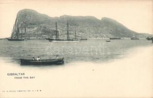 Gibraltar, bay, ship