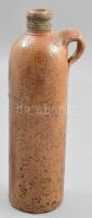 Niederselters Nassau antik ásványvizes flaska, keménycserép, XIX. sz. Jelzett, korának megfelelő kis...