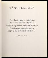 Táncrendek. A Tandem Grafikai Stúdió - Anno - sorozata. H.n., é.n. Kiadói papírkötés, jó állapotban