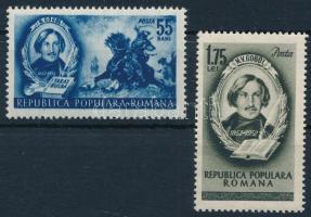 1952 Nikolai Gogol sor Mi 1389-1390