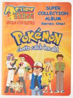 Pokémon gyűjtőalbum 22 db kártyával